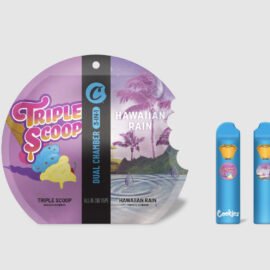 Cookies Triple Scoop Hawaiian Rain dual chamber
