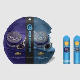 Cookies Blueberry Caviar Blackberry Caviar dual chamber
