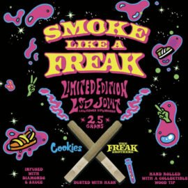 Cookies x Freak Bros infused LSD joint