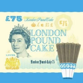 Cookies London Pound Cake 75 infused pre roll 5 pack