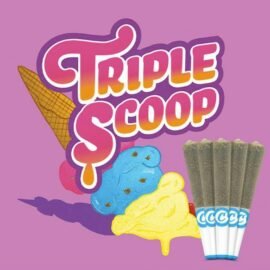 Cookies Triple Scoop infused pre roll 5 pack