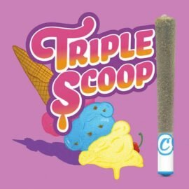Cookies Triple Scoop infused pre roll