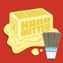 Cookies BernieHana Butter infused pre roll 5 pack