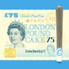 Cookies London Pound Cake 75 1g infused pre roll